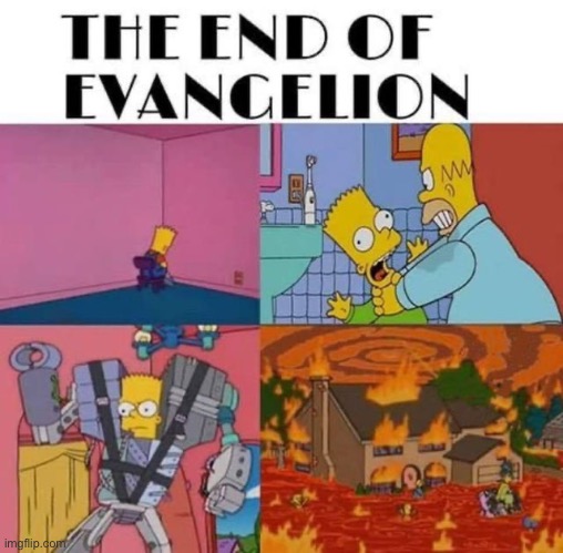 image tagged in evangelion | made w/ Imgflip meme maker