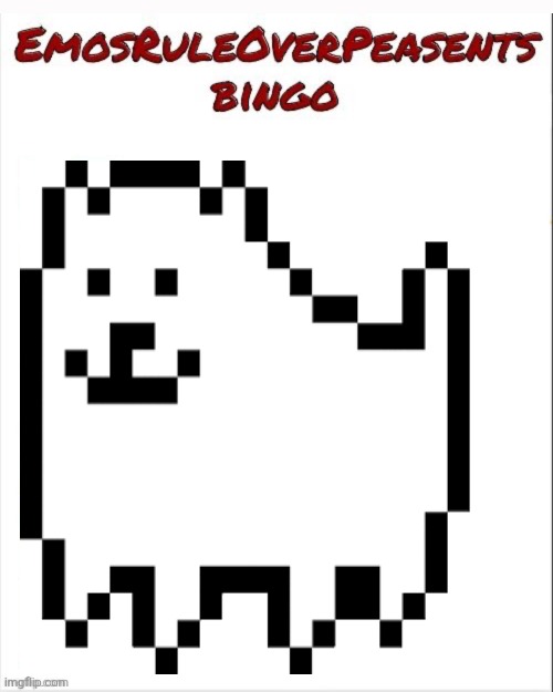 the dog absorbed the bingo | image tagged in erop bingo 2 | made w/ Imgflip meme maker