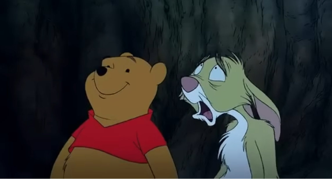 Rabbit WTF (Winnie The Pooh) Blank Meme Template