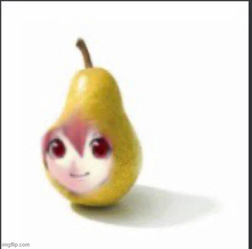 Pear Teto | image tagged in pear teto | made w/ Imgflip meme maker