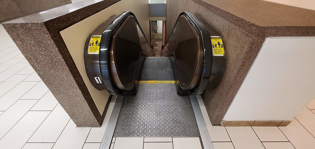 High Quality Down escalator Blank Meme Template
