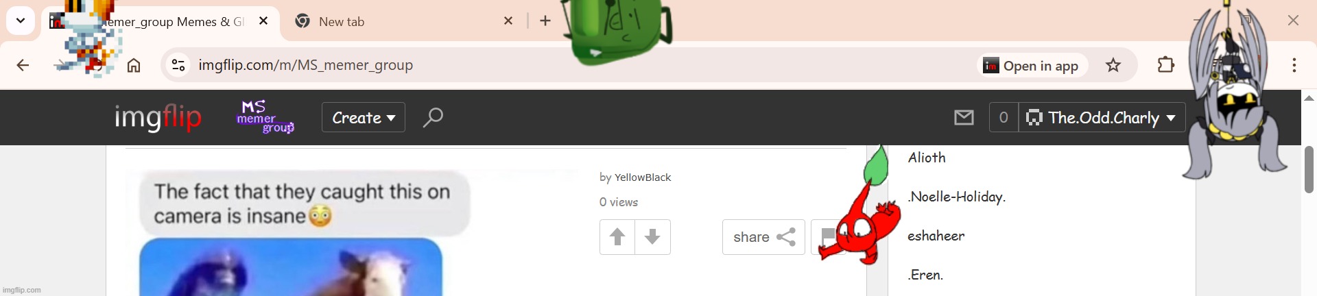 WHAT IS IT WITH MY SHIMEJIS AND THE FUCKING CEILING | made w/ Imgflip meme maker