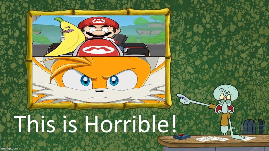 The Racist Mario hatebase is cringe (short rant in comments) | image tagged in squidward says x is horrible,rant,deviantart,super mario bros,cringe,spongebob squarepants | made w/ Imgflip meme maker