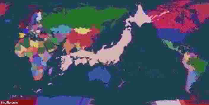 js fixed the world map. true size of japan. | made w/ Imgflip meme maker