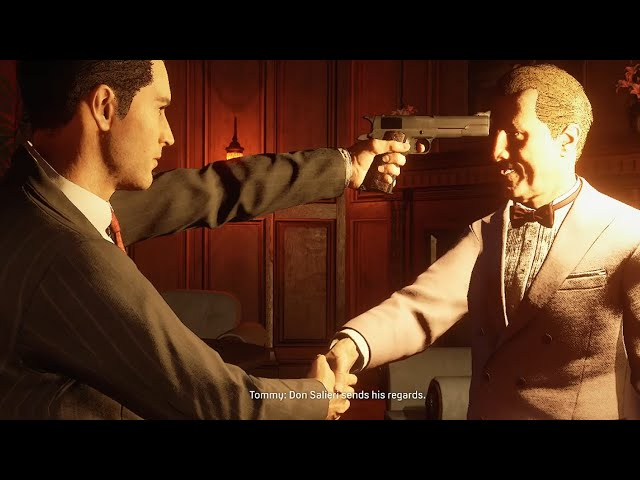 Don salieri send his regards Blank Meme Template