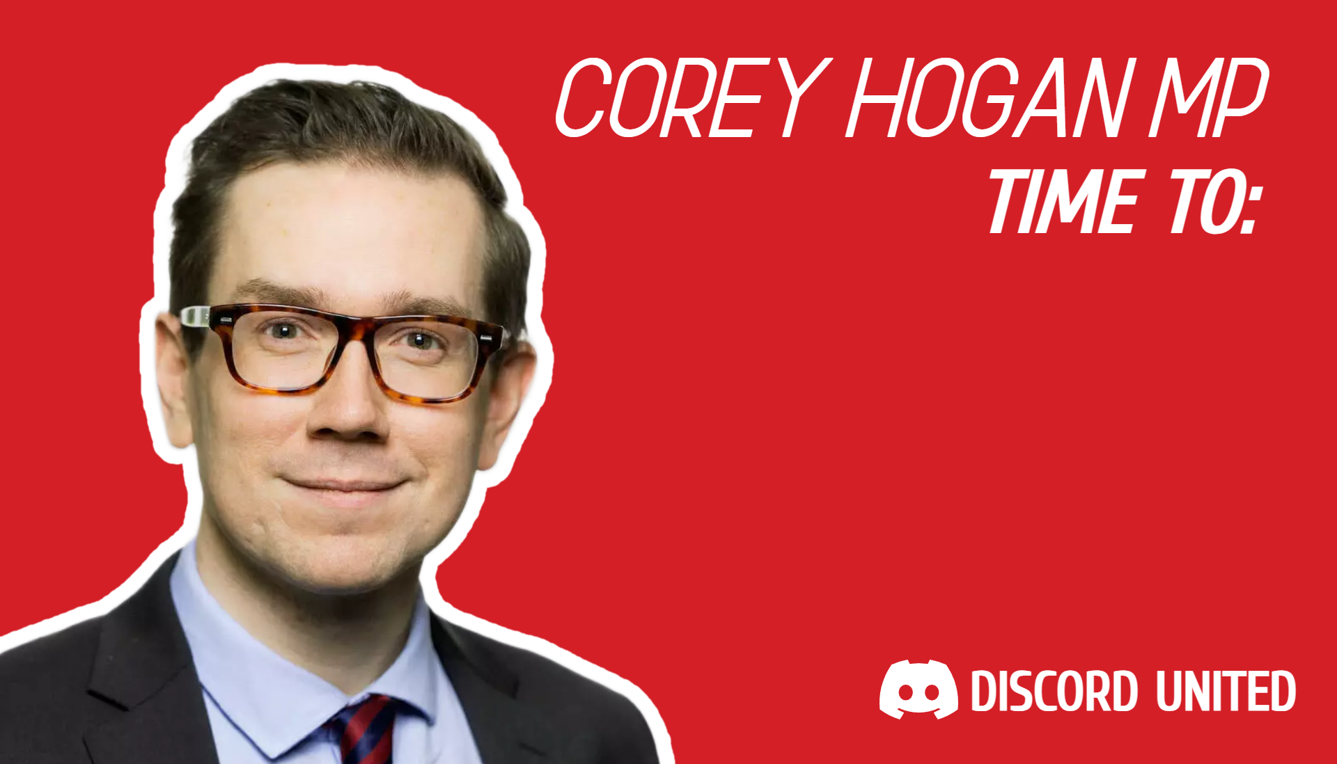 Corey Hogan Time To Blank Meme Template