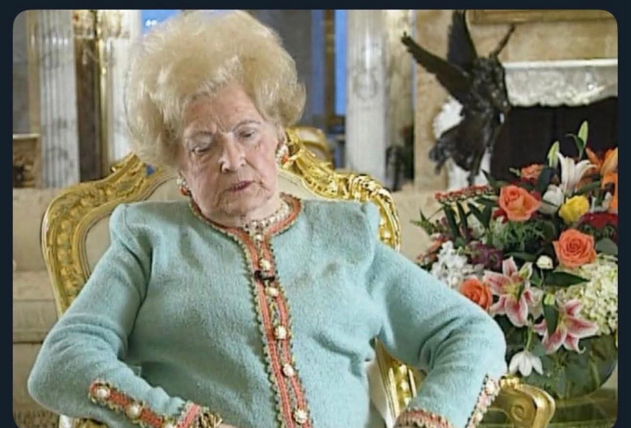 High Quality Trump's mom Blank Meme Template