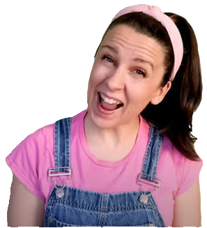 Ms. Rachel, crazy smile Blank Meme Template