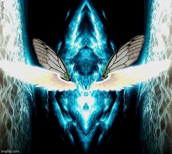Angel of the Depths | image tagged in art | made w/ Imgflip meme maker