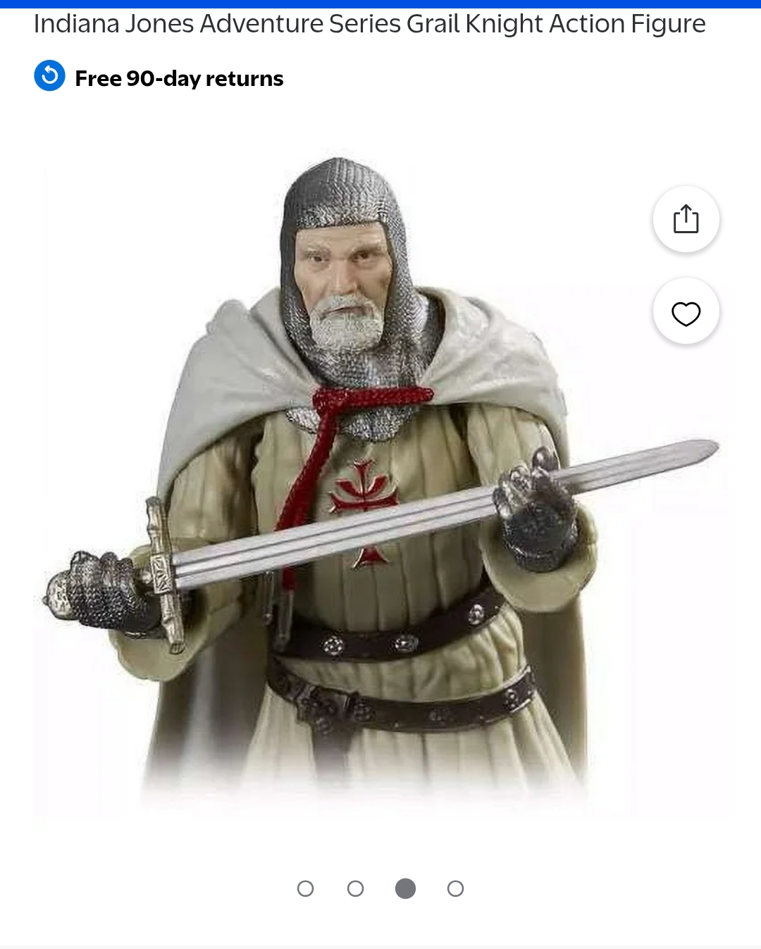 Indiana Jones Adventure Series Grail Knight Blank Meme Template