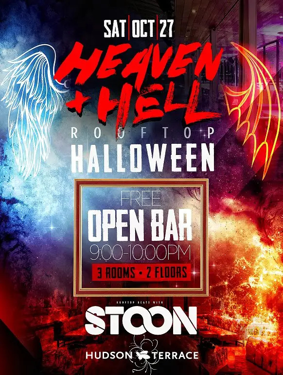 Heaven+hell Blank Meme Template