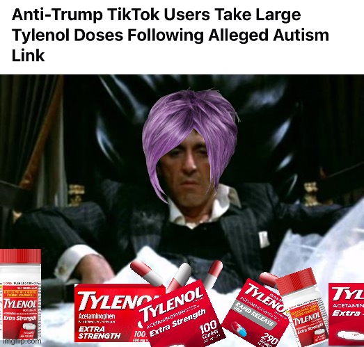 It’s a mental disorder | image tagged in scarface cocaine,politics lol,memes | made w/ Imgflip meme maker