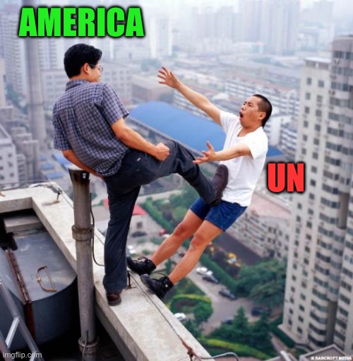 Gtfo | AMERICA UN | image tagged in gtfo | made w/ Imgflip meme maker