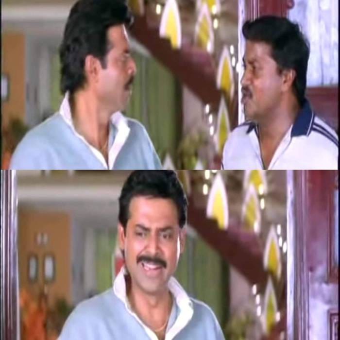 nuvvu naaku nachav Blank Meme Template