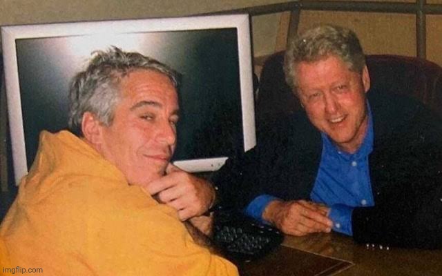 Bill Clinton and Epstein | made w/ Imgflip meme maker