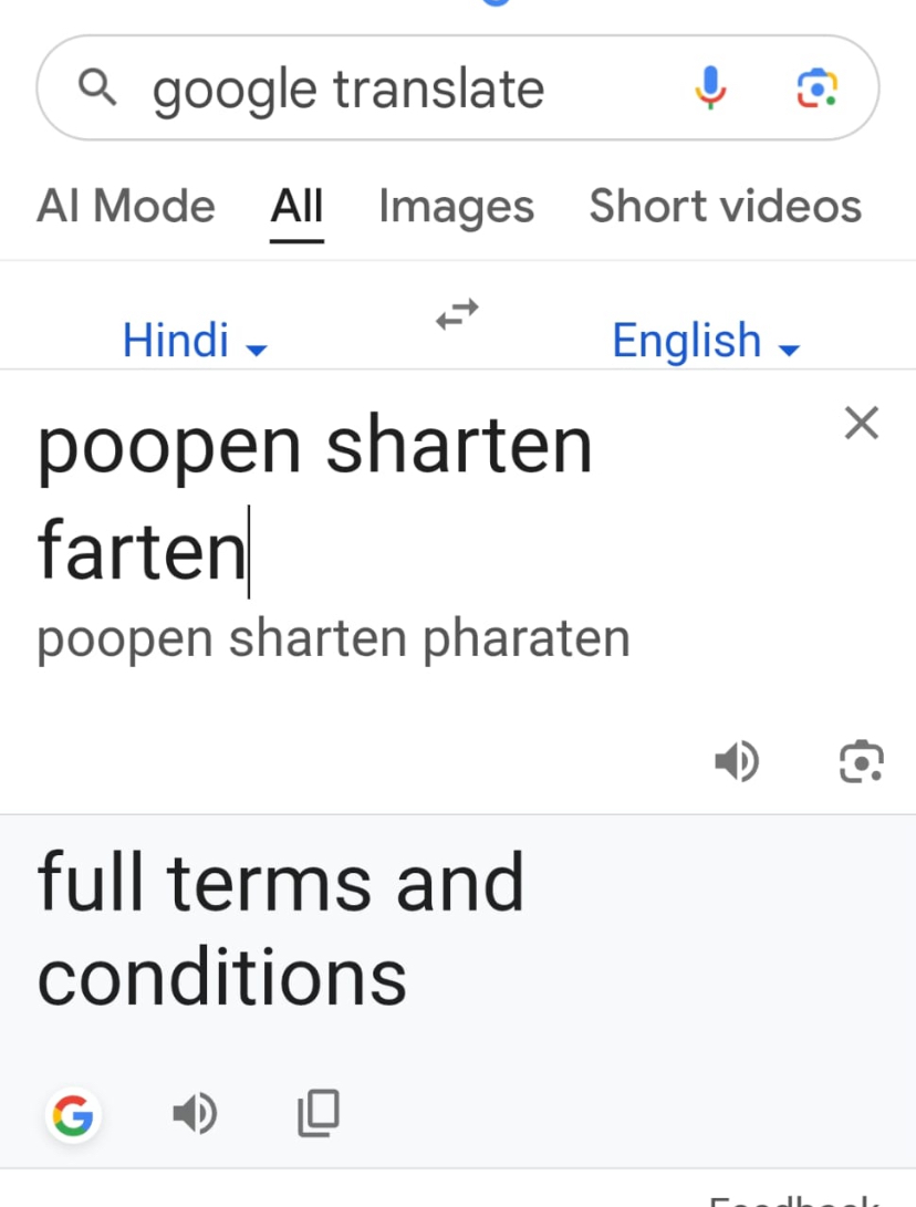 Google translate Blank Meme Template