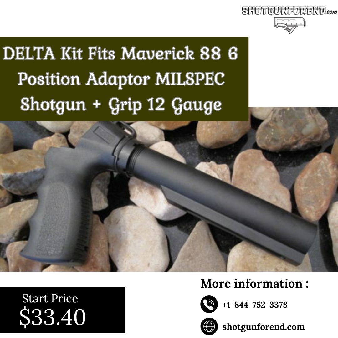 DELTA Kit Fits Maverick 88 6 Position Adaptor MILSPEC Shotgun + Blank Meme Template
