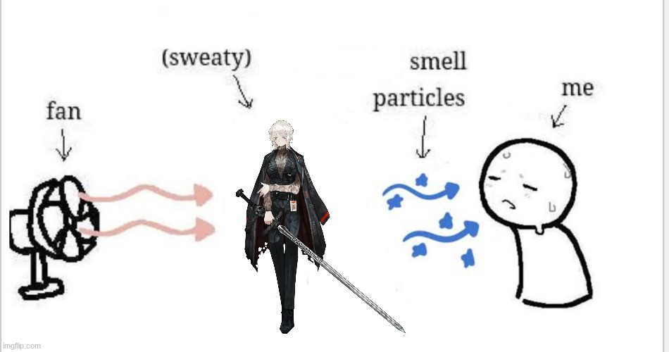 faussy | image tagged in smelly particales,project moon,limbus company,memes,shitpost | made w/ Imgflip meme maker