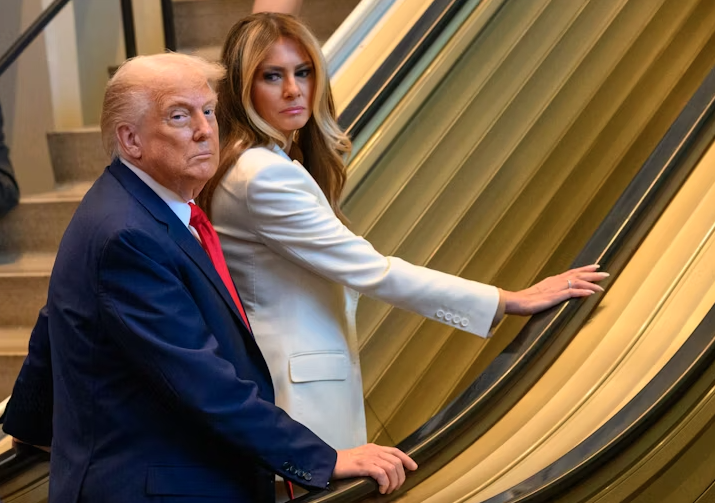 trump elevator stopped Blank Meme Template