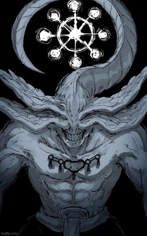 image tagged in mahoraga | made w/ Imgflip meme maker