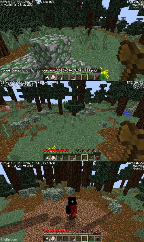 hey I'm kinda new to Minecraft and I spawned in this biome, is this naturally generated or what? | made w/ Imgflip meme maker
