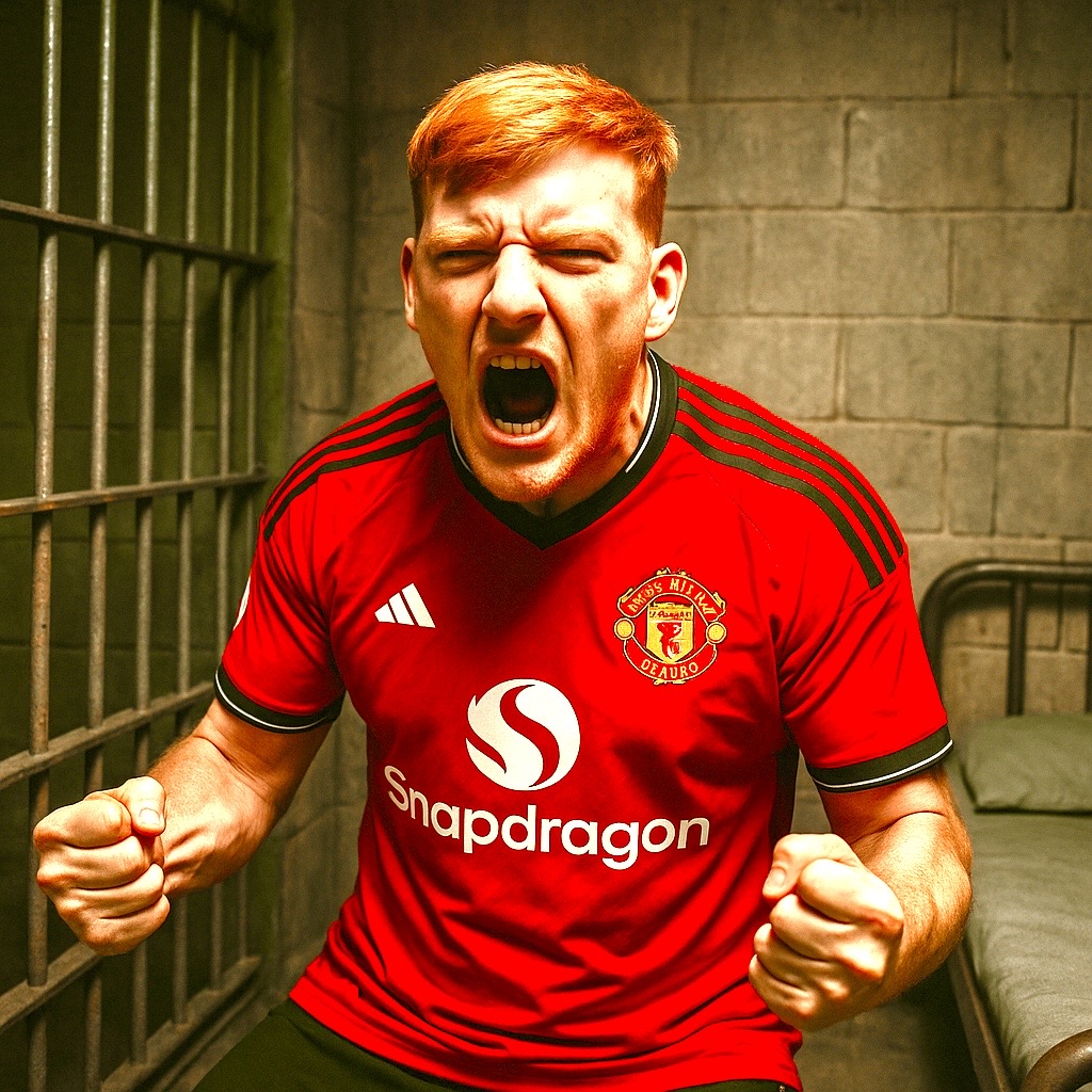 Angry ginge if United win a trophy this season! Blank Meme Template