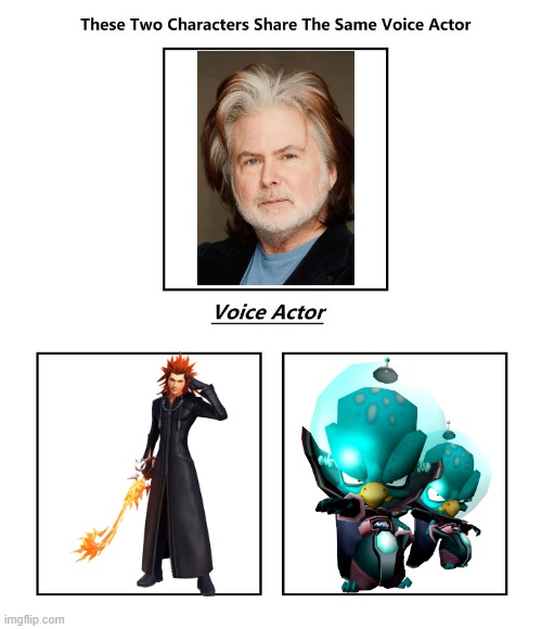 Quinton Flynn | image tagged in same voice actor,quinton flynn,crash bandicoot,kingdom hearts,disney | made w/ Imgflip meme maker