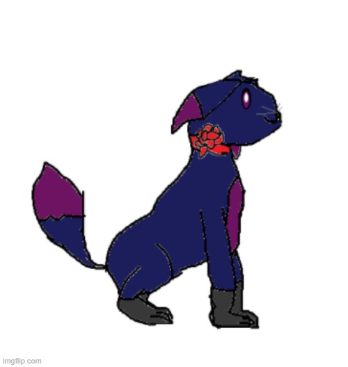 New Eevee-Sona (side view) | made w/ Imgflip meme maker