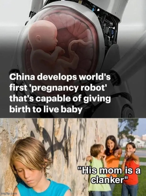 We do not need these "Pregnancy robots" | made w/ Imgflip meme maker