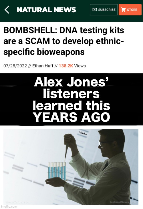 Anything being divulged now, was unearthed already by AJ | Alex Jones’
listeners
learned this
YEARS AGO; Marko | image tagged in memes,they want to hide it from u,aj wants to tell you about it,but your obstinance keeps u from learning,fjb voters kissmyass | made w/ Imgflip meme maker