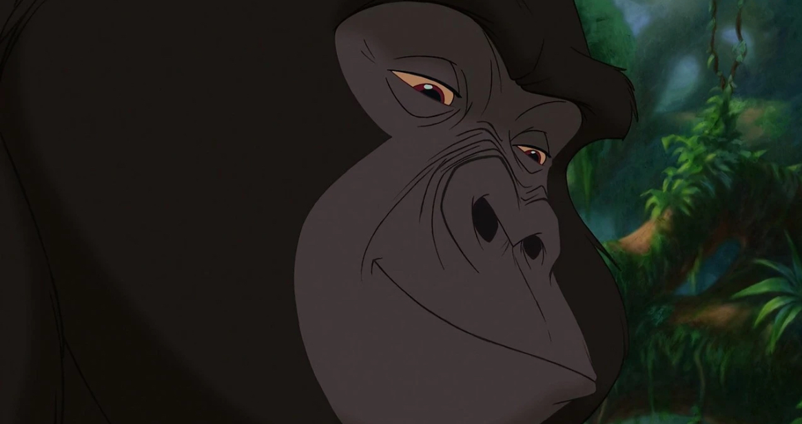 Kerchak smiles Blank Meme Template