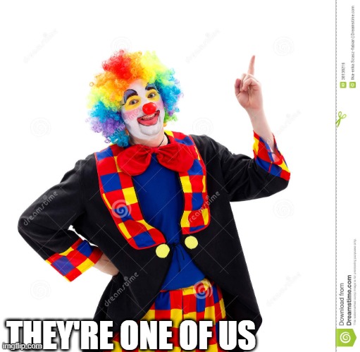 The Guy Above Me | THEY'RE ONE OF US | image tagged in the guy above me | made w/ Imgflip meme maker