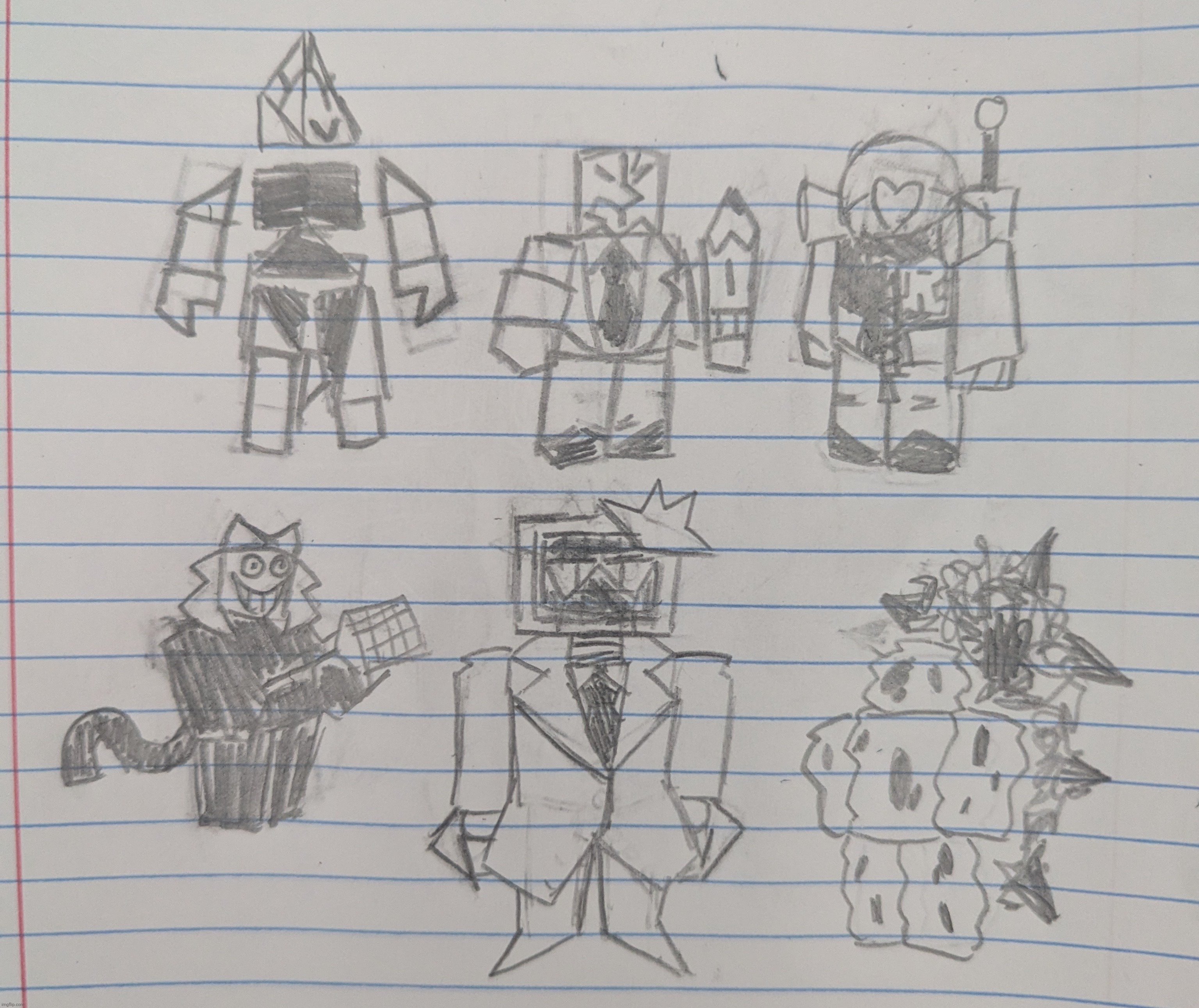 Die of Death killers but they're my friends and I's OCs | image tagged in roblox,die of death | made w/ Imgflip meme maker