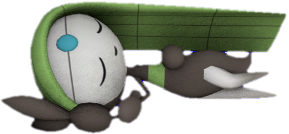 Meloetta Sleeping 3 Blank Meme Template