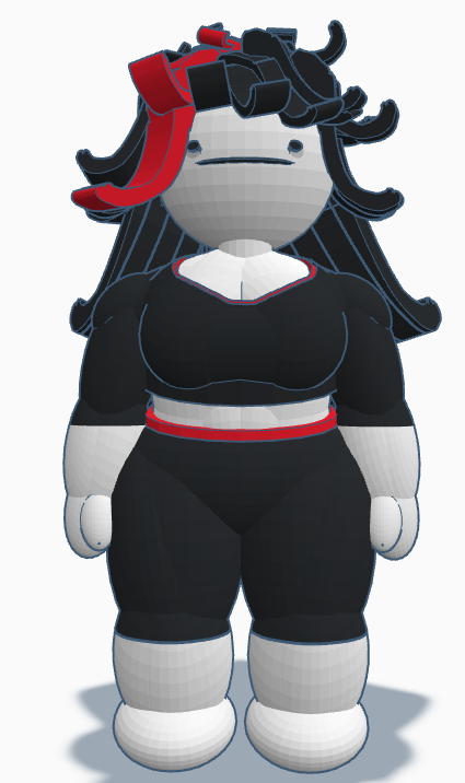 default pose Claire Von Ferrarai 10.0 Blank Meme Template