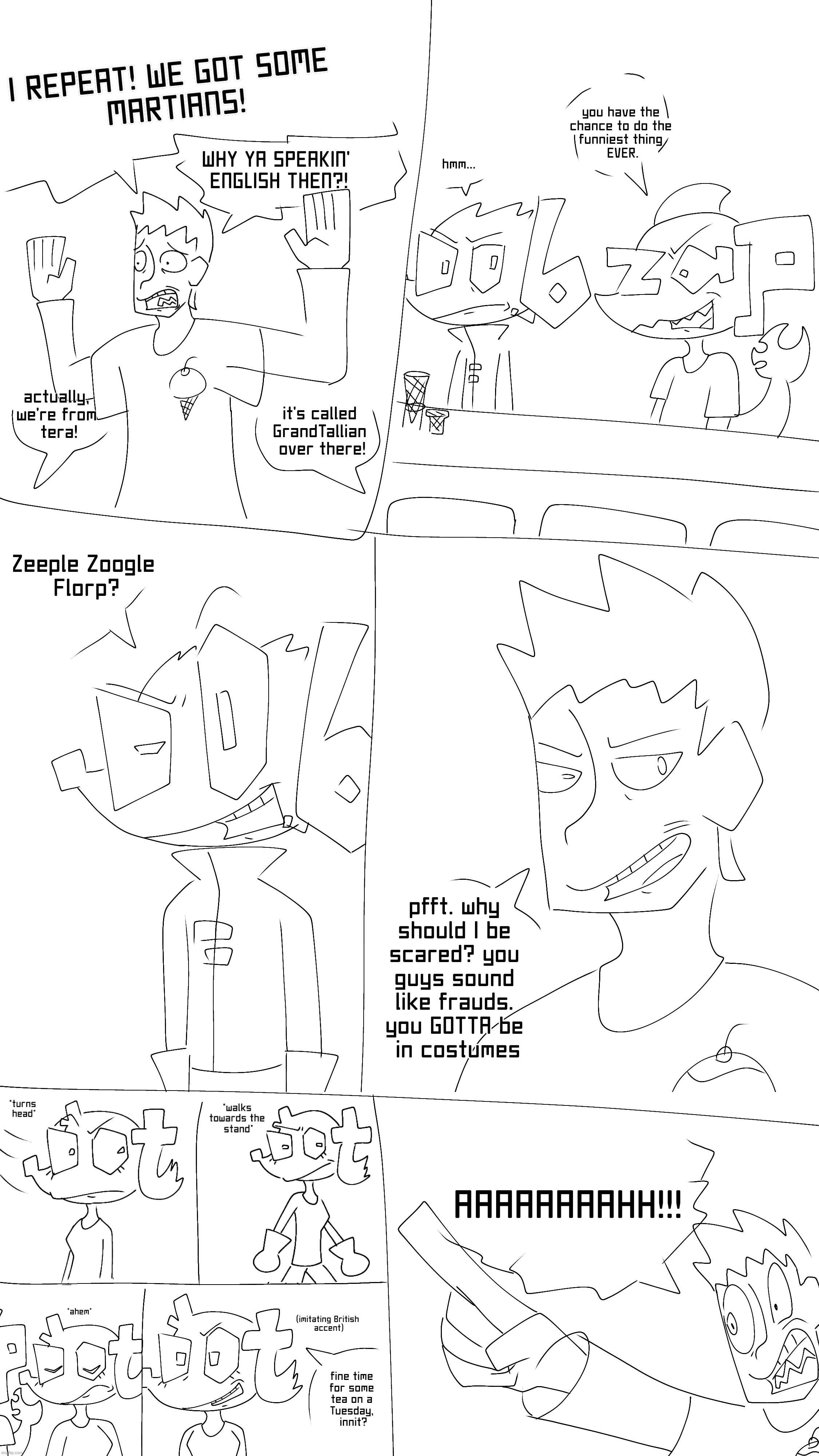 I turned the storyboard digital to make it easier to read | made w/ Imgflip meme maker