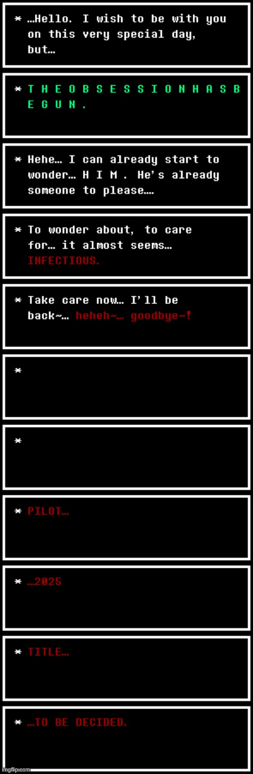 Oh my~… (I AM MAKING A NEW SERIES.) [I also request a mod for this account] | image tagged in all for ralsei | made w/ Imgflip meme maker