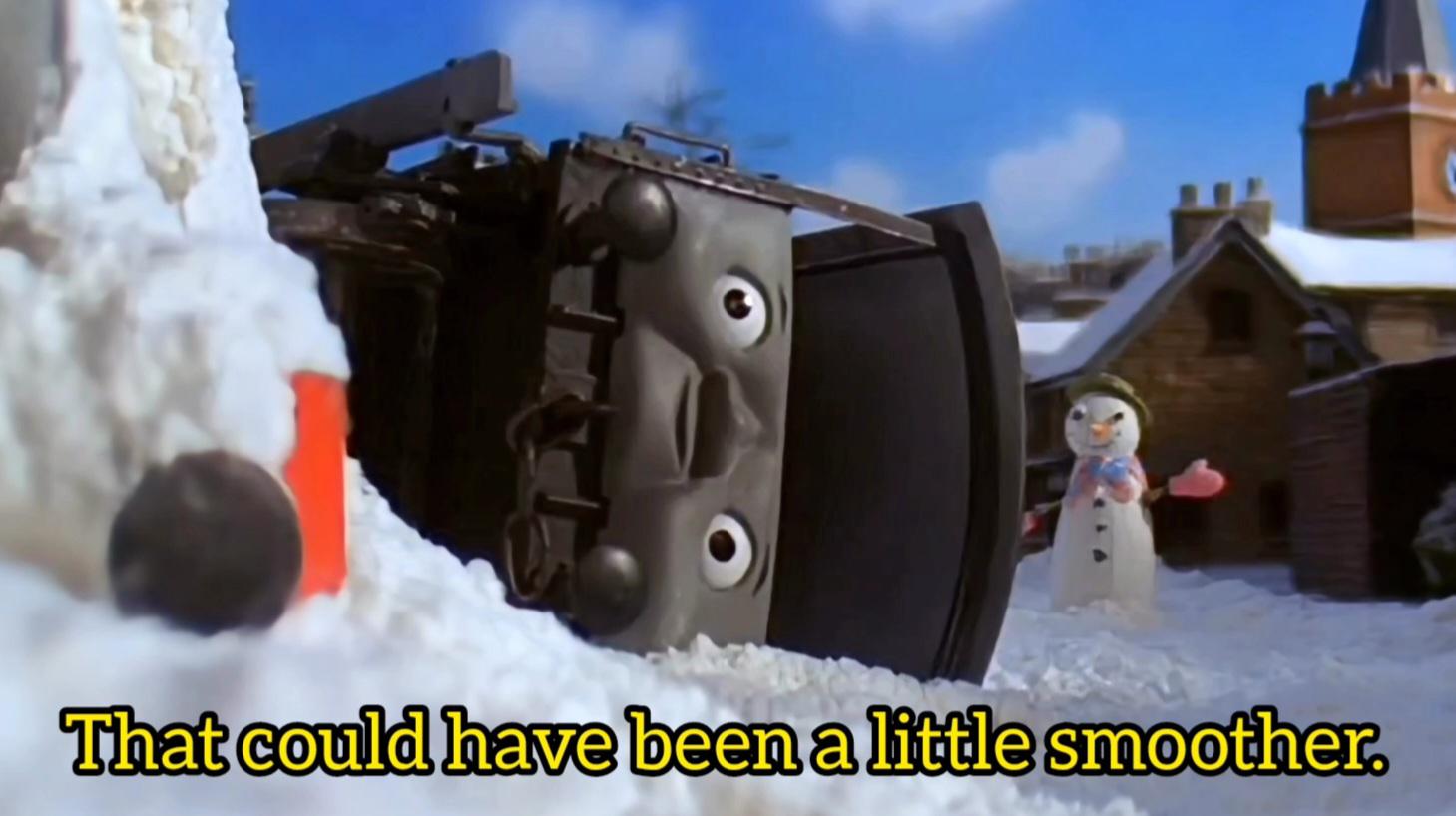 That Could’ve Been A Little Smoother Blank Meme Template