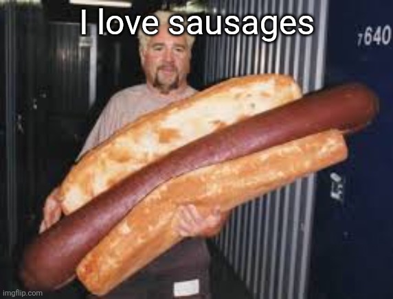 Hot Dog | I love sausages | image tagged in hot dog | made w/ Imgflip meme maker