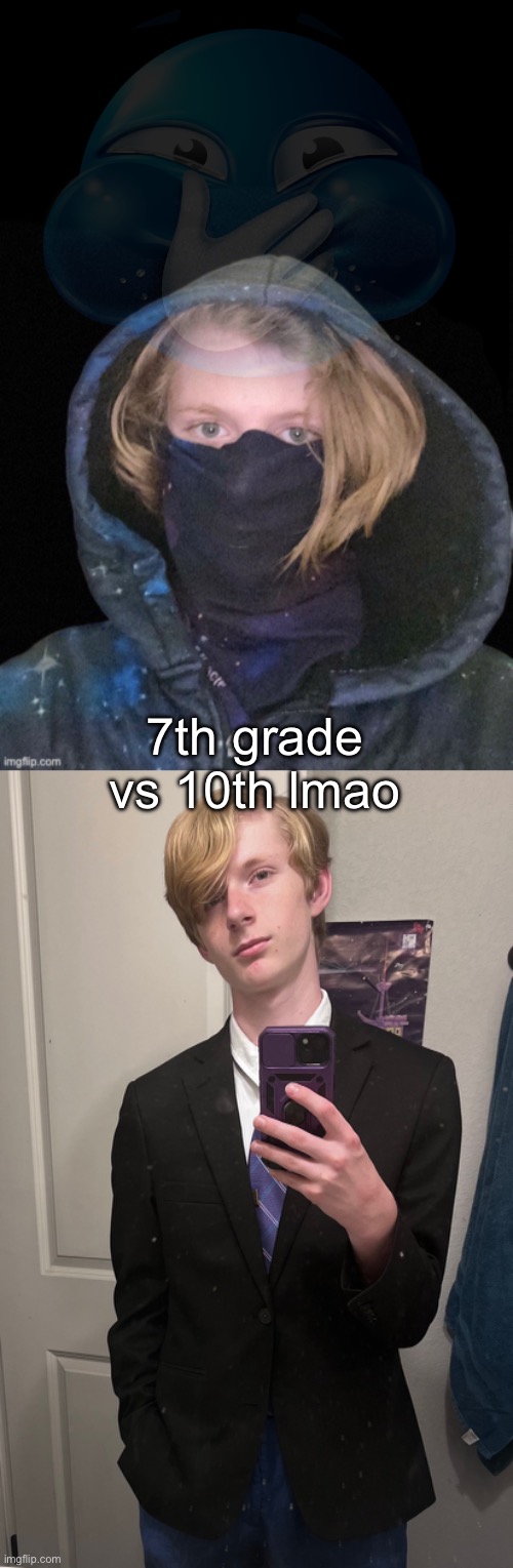 I was so chopped back then lmao | 7th grade vs 10th lmao | image tagged in live virian reaction | made w/ Imgflip meme maker