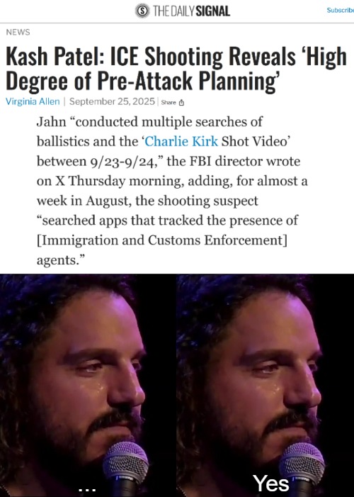 Duh... | ... Yes | image tagged in indifferent mike,crime,shooter,american politics,terrorism | made w/ Imgflip meme maker