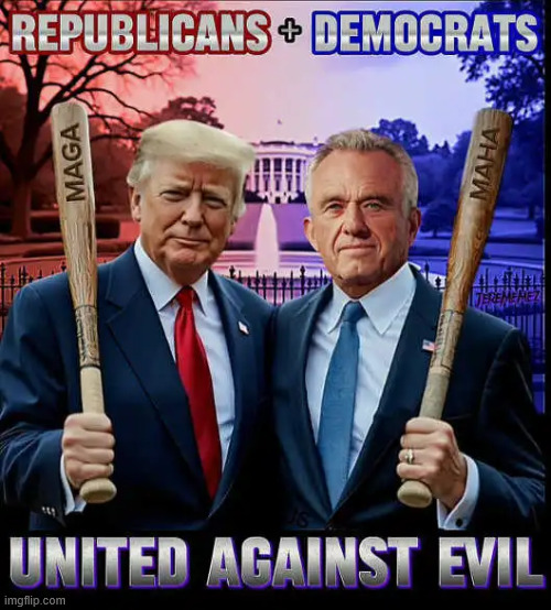 United against evil | image tagged in political,reposts | made w/ Imgflip meme maker