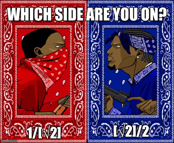 same thing | 1/[√2]; [√2]/2 | image tagged in which side are you on | made w/ Imgflip meme maker