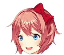 Sayori happy Meme Template