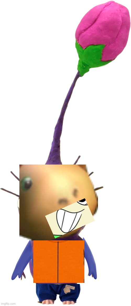Purple Pikmin | image tagged in purple pikmin | made w/ Imgflip meme maker