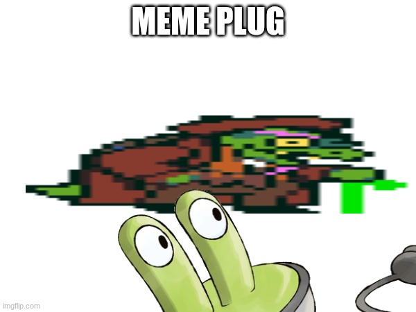gerson the goat | MEME PLUG | image tagged in gerson | made w/ Imgflip meme maker