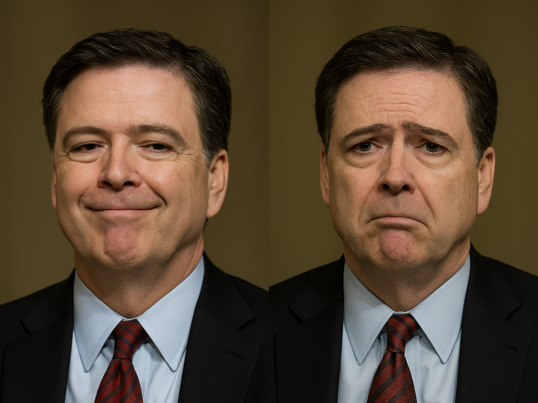 High Quality James Comey Blank Meme Template