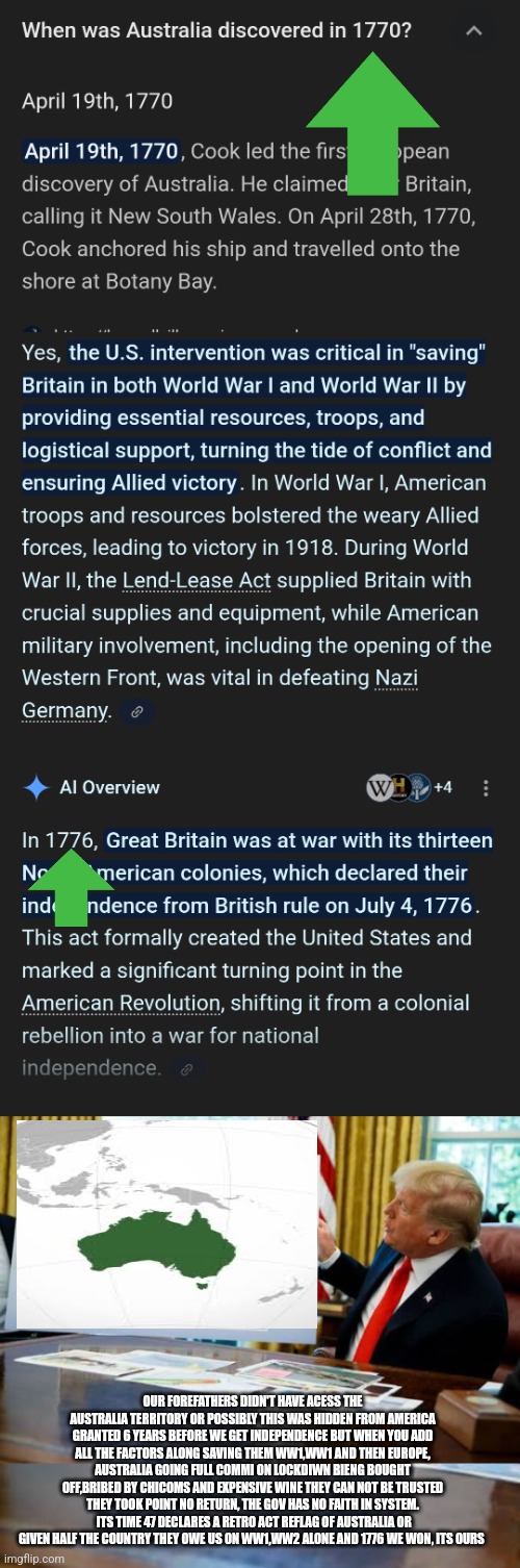 Readers highgest : Australia is ours we payed for it with blood! | OUR FOREFATHERS DIDN'T HAVE ACESS THE AUSTRALIA TERRITORY OR POSSIBLY THIS WAS HIDDEN FROM AMERICA GRANTED 6 YEARS BEFORE WE GET INDEPENDENCE BUT WHEN YOU ADD ALL THE FACTORS ALONG SAVING THEM WW1,WW1 AND THEN EUROPE, AUSTRALIA GOING FULL COMMI ON LOCKDIWN BIENG BOUGHT OFF,BRIBED BY CHICOMS AND EXPENSIVE WINE THEY CAN NOT BE TRUSTED THEY TOOK POINT NO RETURN, THE GOV HAS NO FAITH IN SYSTEM.  ITS TIME 47 DECLARES A RETRO ACT REFLAG OF AUSTRALIA OR GIVEN HALF THE COUNTRY THEY OWE US ON WW1,WW2 ALONE AND 1776 WE WON, ITS OURS | image tagged in australia,wtf,house | made w/ Imgflip meme maker