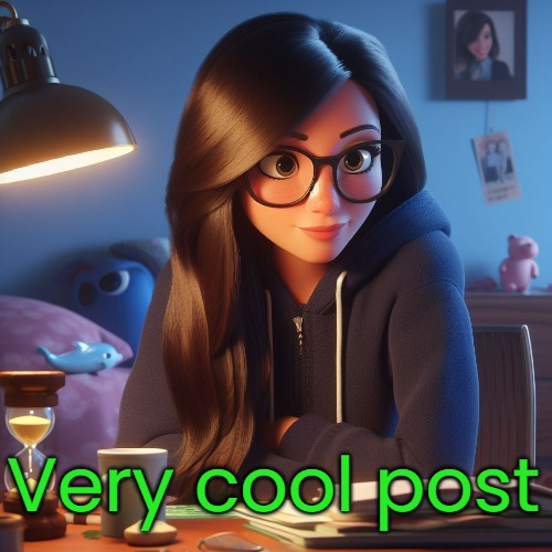 Very cool post | made w/ Imgflip meme maker