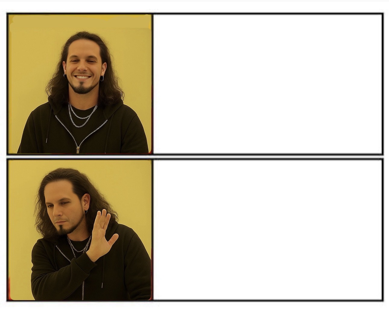 kRaM Vs Drake Yes/No Blank Meme Template